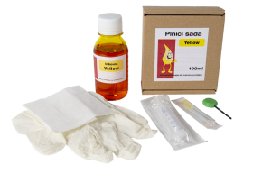 Plnící sada pro cartridge CANON CLI-551 Yellow (100ml)