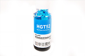 Kompatibilní nádržka s inkoustem HP GT52 Cyan (70ml) - M0H54AE