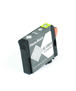 Kompatibilní inkoustová cartridge s: EPSON T1591 Photo Black (17ml) - C13T15914010
