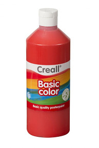 Temperová barva červená 500ml